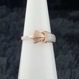 rose gold ladies ring