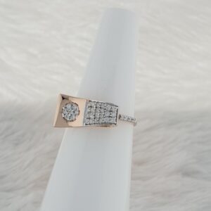 rose gold ladies ring