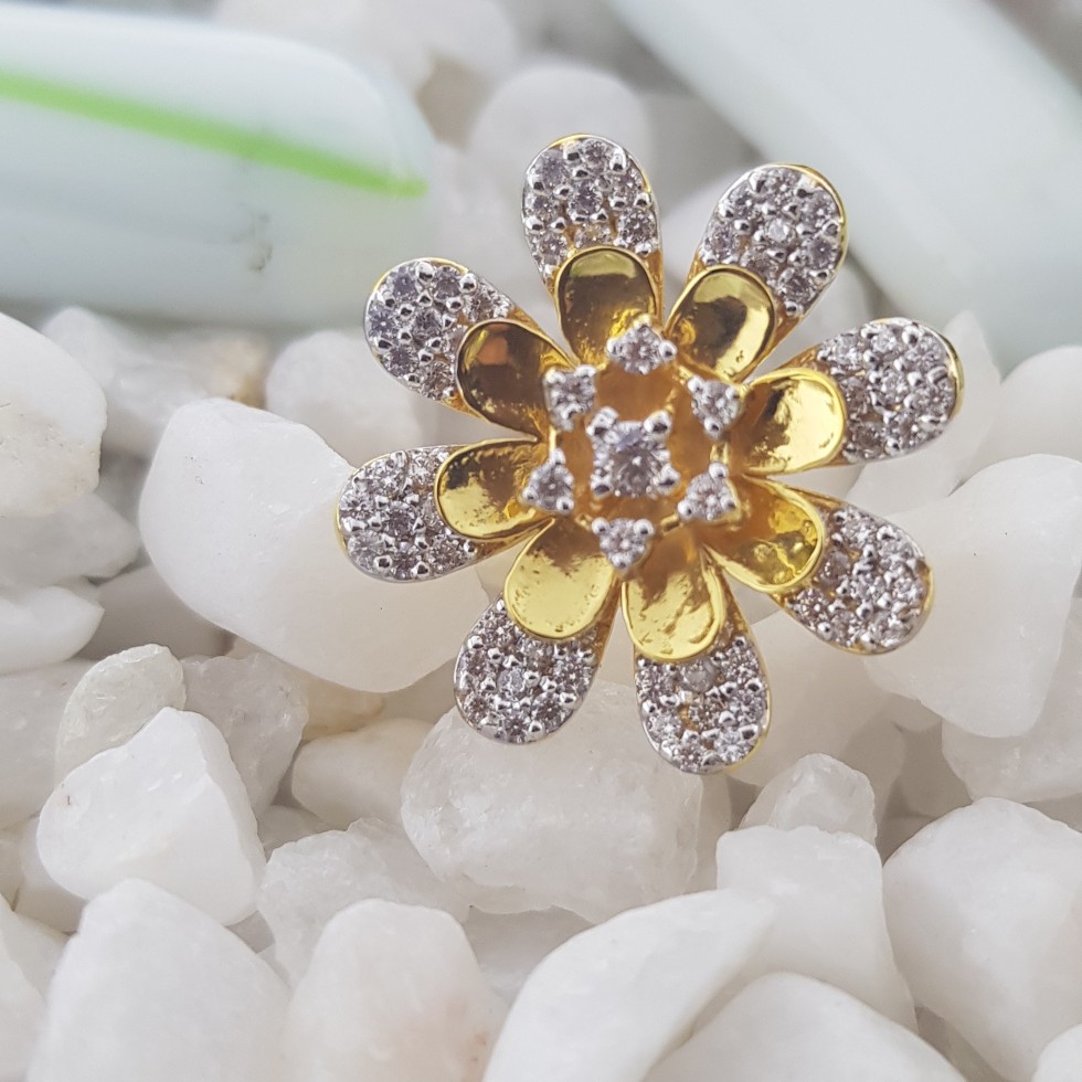 flower cockatiel ring