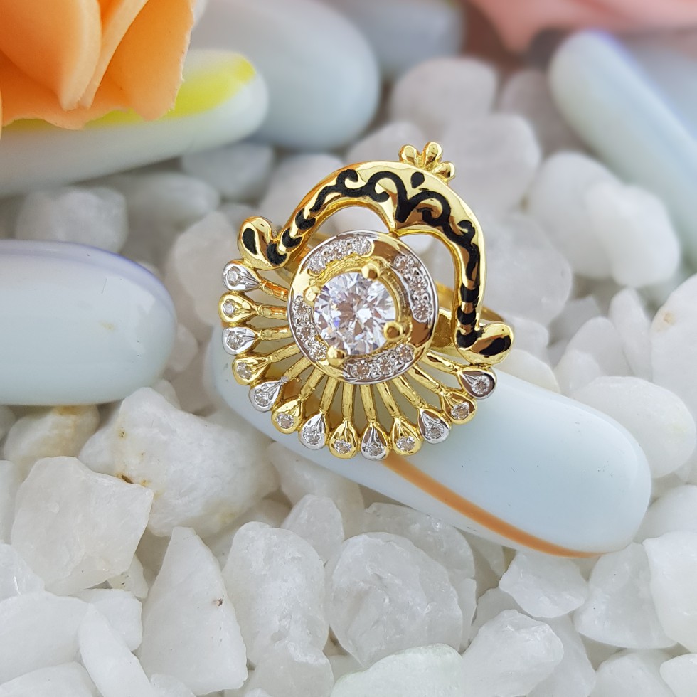 22c cockatiel ladies ring
