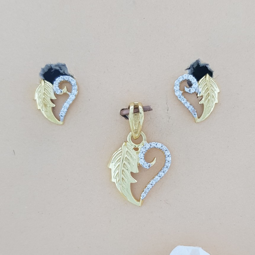 heart sef Pendant set