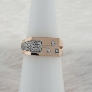 White stone ring