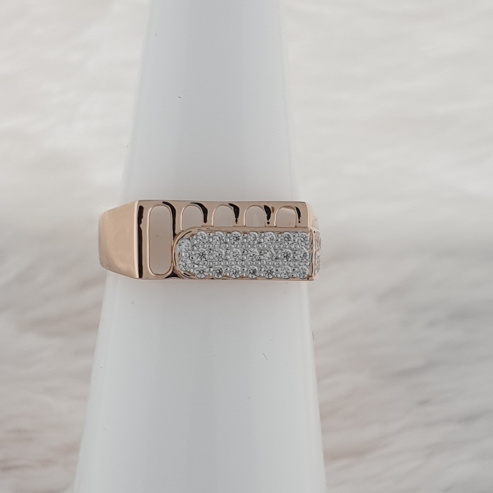 square Gents ring