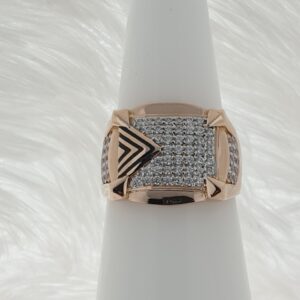 Rose gold ring