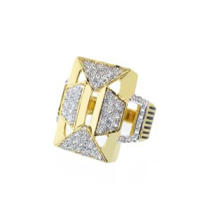 22KT Gold Fancy Ring For Men SO-R004