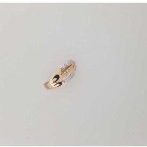 18KT Rose Gold Fancy CZ ring