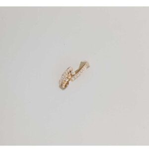 18KT Rose Gold Studded Ring