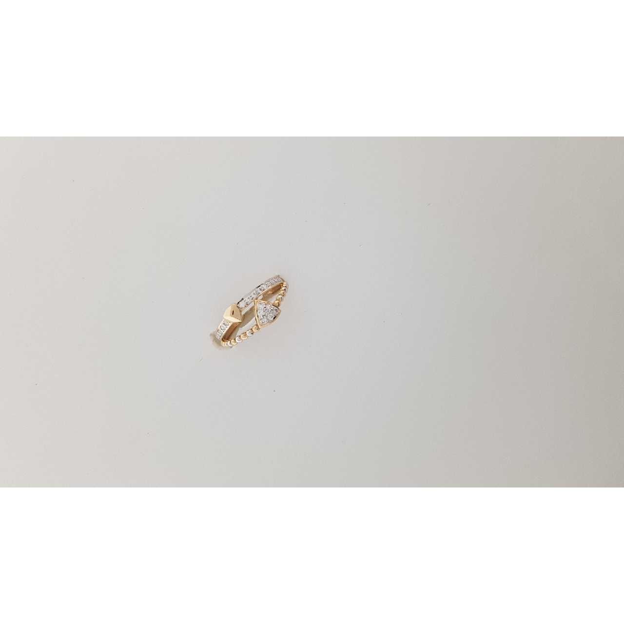18KT Rose Gold Ladies Designer Ring