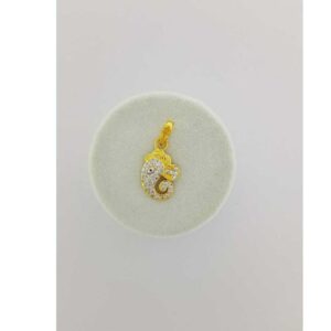 22KT Gold Ganesh Pendant