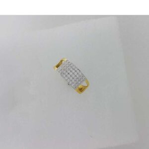 22KT Yellow Gold Fancy CZ Ring