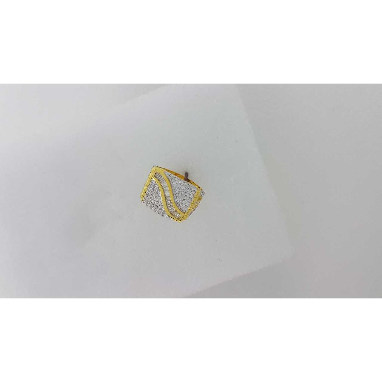 22KT Yellow Gold Gents Ring
