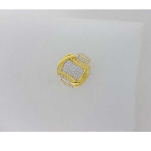22KT Yellow Gold CZ Charming Ring