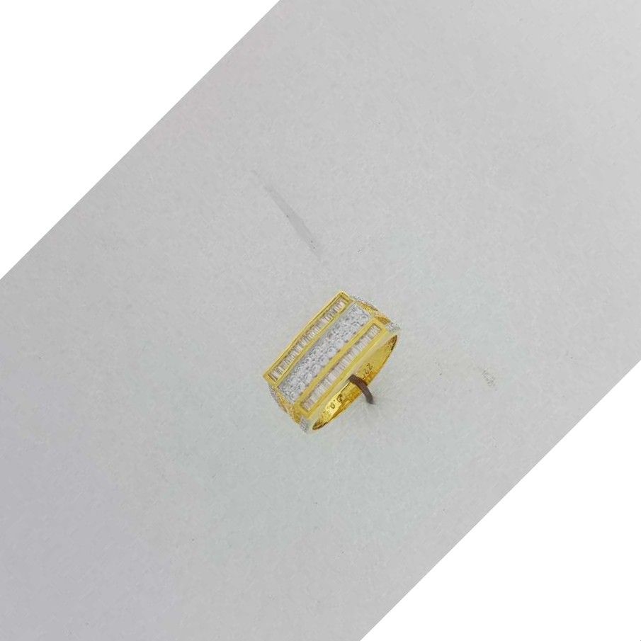 22K / 916 Gold CZ Diamond Ring