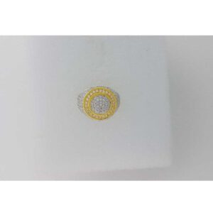 22KT Gold Modern Trendy Diamond Ring