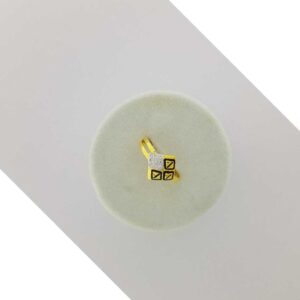 22KT Yellow Gold Shiny Ring Pieces