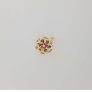 22K / 916 Gold Gents Cz Attractive Ring