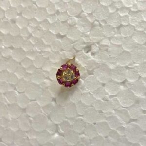 18K / 750 Gold Indian Plain Nosepin