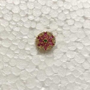 18K Gold Indian Nosepin