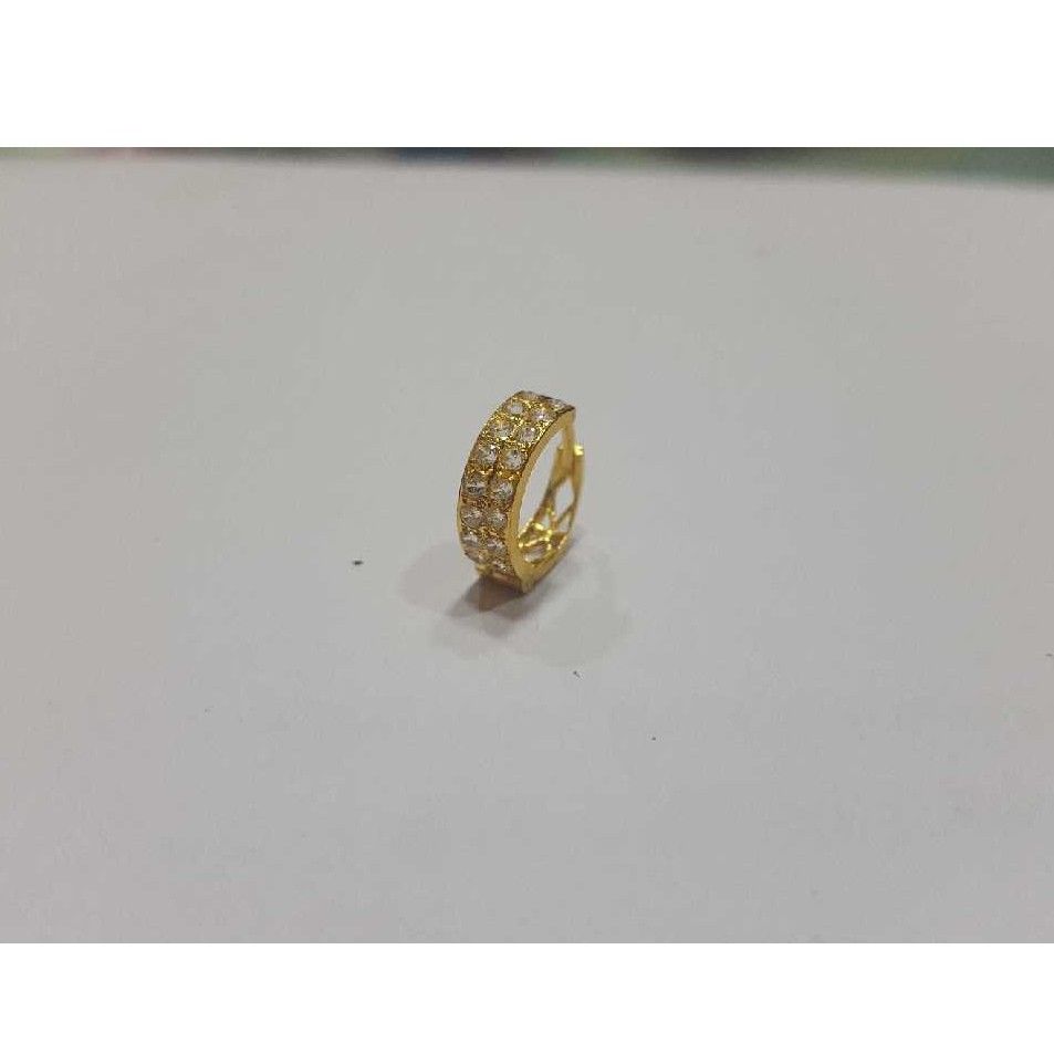 750 Yellow Gold Ladies Indian Saniya Fancy Bali