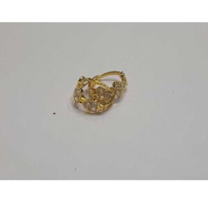 18KT Yellow Gold Ladies Saniya Indian Bali