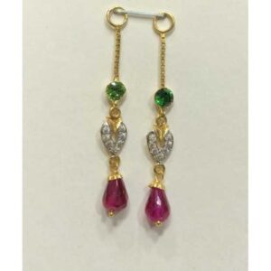 750 Yellow Gold Attractive Ladies Latkan