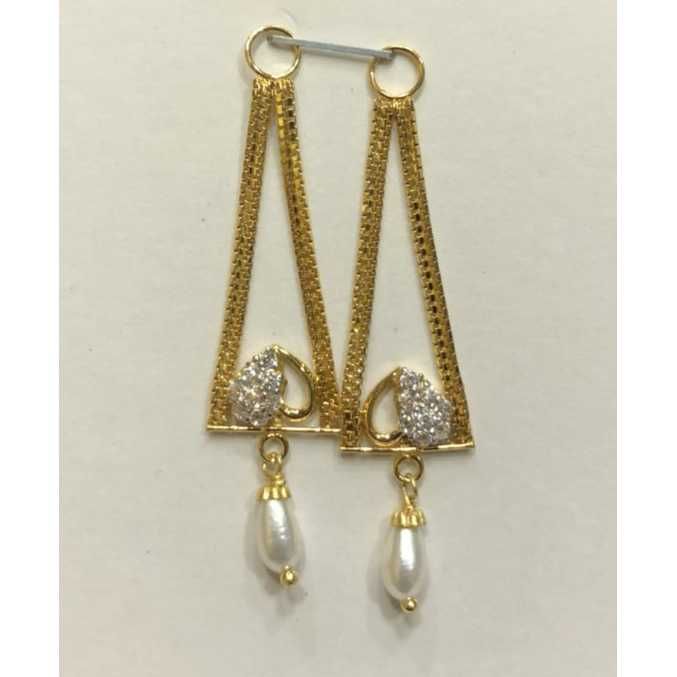 18KT Yellow Gold Ladies Indian Stylish Latkan