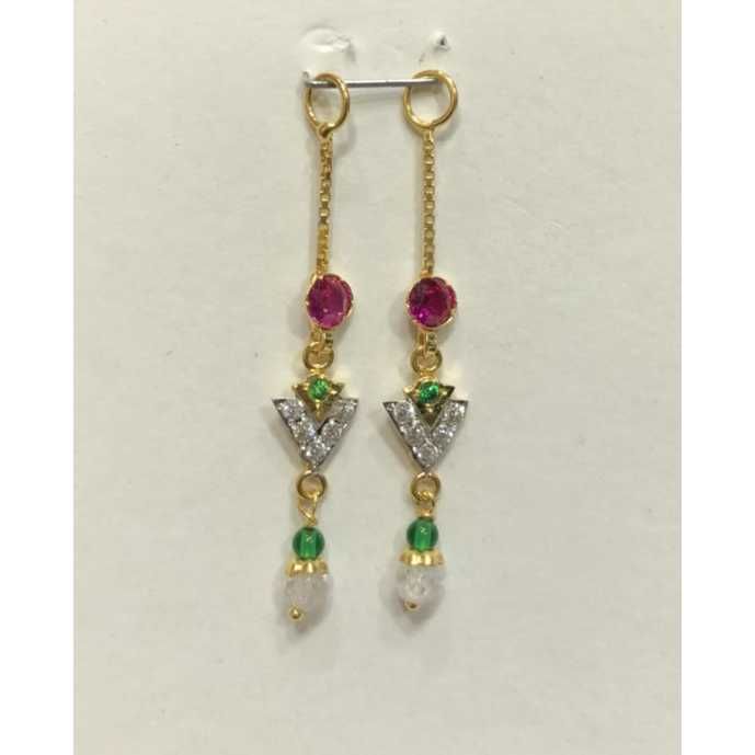 18KT Gold Indian Ladies Latkan