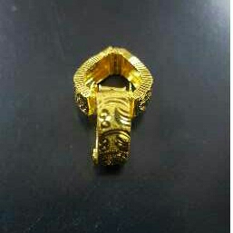 22K gold Ladies Indian Fancy UV Bali Yellow