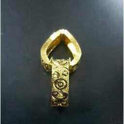 22K gold Ladies Indian Fancy UV Bali Yellow