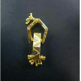 22K gold Ladies Indian Fancy UV Bali Yellow
