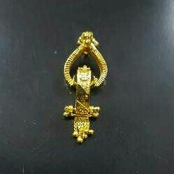 22K Gold Ladies Indian Fancy UV Bali Yellow
