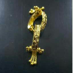 22K Gold Ladies Indian Fancy UV Bali Yellow