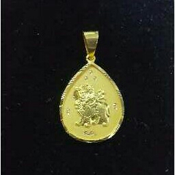 22K Gold Ladies Indian Fancy Pendant