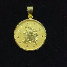 22K Gold Ladies Indian Fancy Pendant