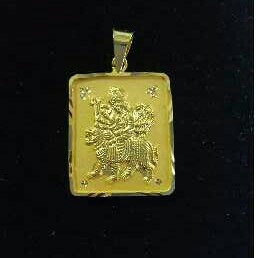 22K Gold Indian Fancy pendants Yellow
