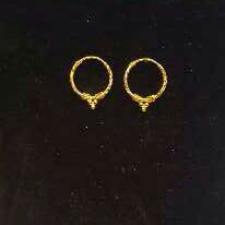 22K Gold Indian Fancy Plaster bali Yellow
