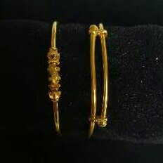 22K Gold Kids Indian Fancy Kadli Yellow
