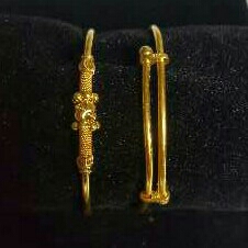 22K Gold Kids Indian Fancy Kadli Yellow