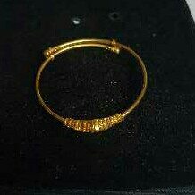 22K Gold Kids Indian Fancy kadli Yellow