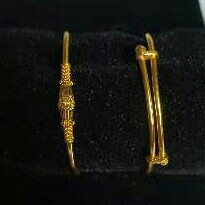 22K gold Kids Indian Fancy kadli Yellow