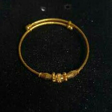 22K Gold Kids Indian Fancy Kadli Yellow