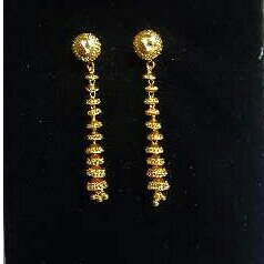 Gold Ladies Vertical Fancy Tops Yellow