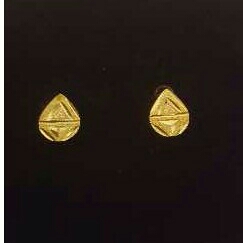 Gold Ladies Vertical Fancy tops Yellow