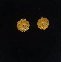 Gold Ladies Fancy Tops Yellow