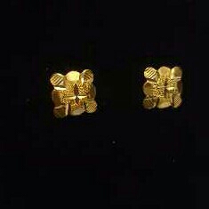Gold Ladies Fancy tops Yellow