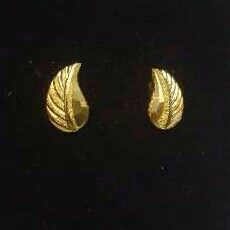 Gold Ladies Fancy tops Yellow