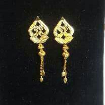 Gold Ladies Vertical Fancy tops Yellow