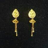 18KT Gold Ladies Vertical Fancy Tops Yellow