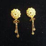 Gold Ladies Vertical Fancy tops