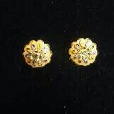 Gold Ladies Vertical Fancy tops Yellow